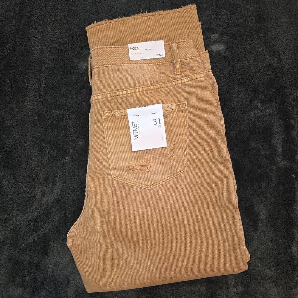 VERVET Norah High-Rise Straight Sz. 31 - Picture 5 of 9